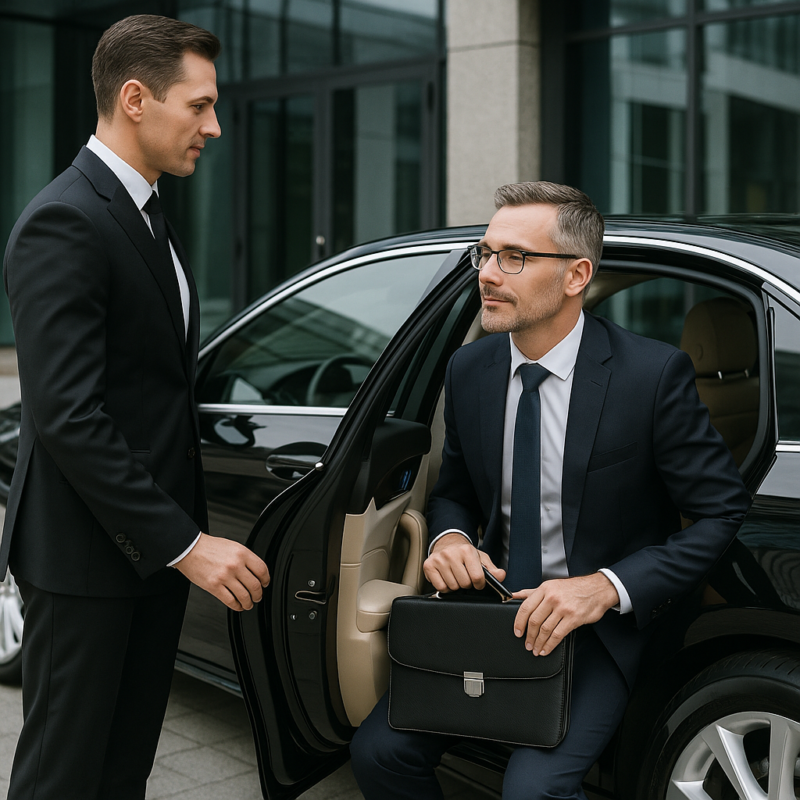 Afbeelding bij artikel: Luxury Transport for Business Clients: Premium Solutions by BCB Drivers